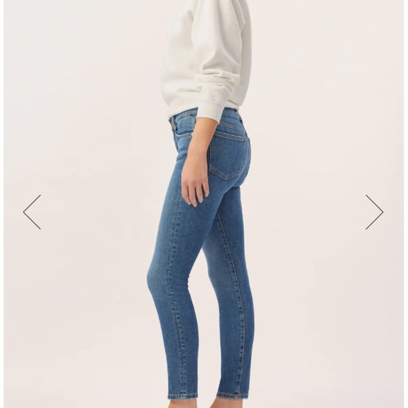 DL1961 - Florence Instasculpt Jeans - Frostbite Wash - Picture 3 of 9